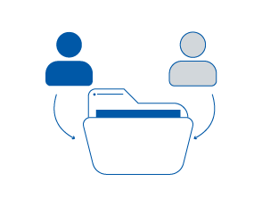 immagine descrittiva di un pc con dasboard per il che rappresenta il software di appforfinance in Simultaneous project access for multi-user collaboration